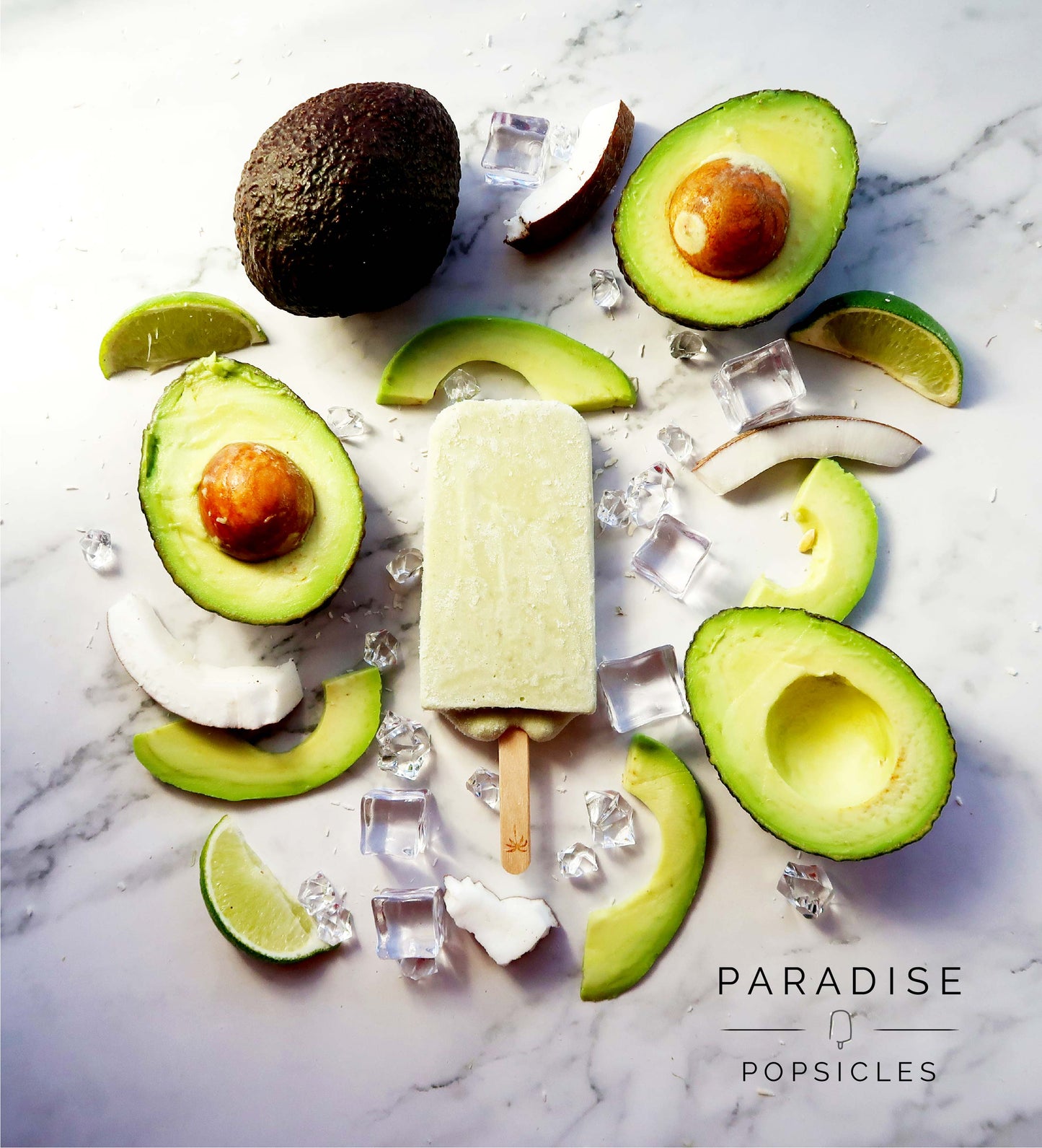 Avocado Coconut ijs partypack (10 stuks)